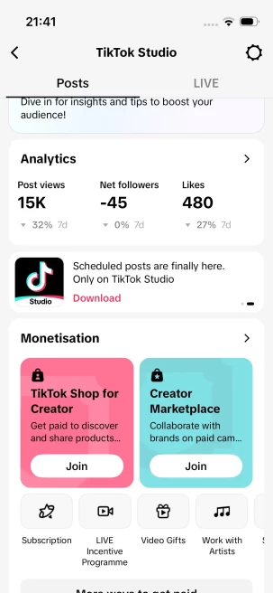 Incredible Value/ USA 21K Real Followers+200K Real Likes/ Live Stream/ AI CONTENT/Full Access