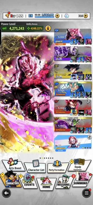 B167-IOS+Android-Meta-Good Team-LR Goku Black Full Red Star+5 UL(Zamasu+Goku Uis)+Good Equipment+LF Zamasu Zenkai+Zamasu Red+Goku Black+God Vege