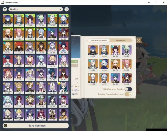 ASIA | AR 56 | 9 Limit+4(*5WeP) | (Flins,AyakaC1)+Sign,Neuvilette,Furina,Kazuha,Etc| Mc Male|3 Skin| TakeMail | Check(GI6393)