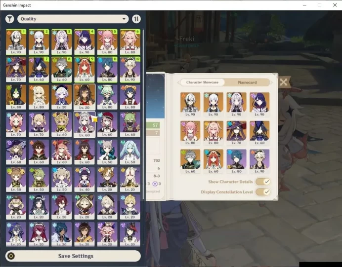 ASIA |AR 57|8 Limit+5(*5WeP)|(Arlecchino)+Sign,Raiden,,YaeMiko,Clorinde,Linnea,Ayaka,Citlali|Mc Female|Take Mail|Check(GI6395)
