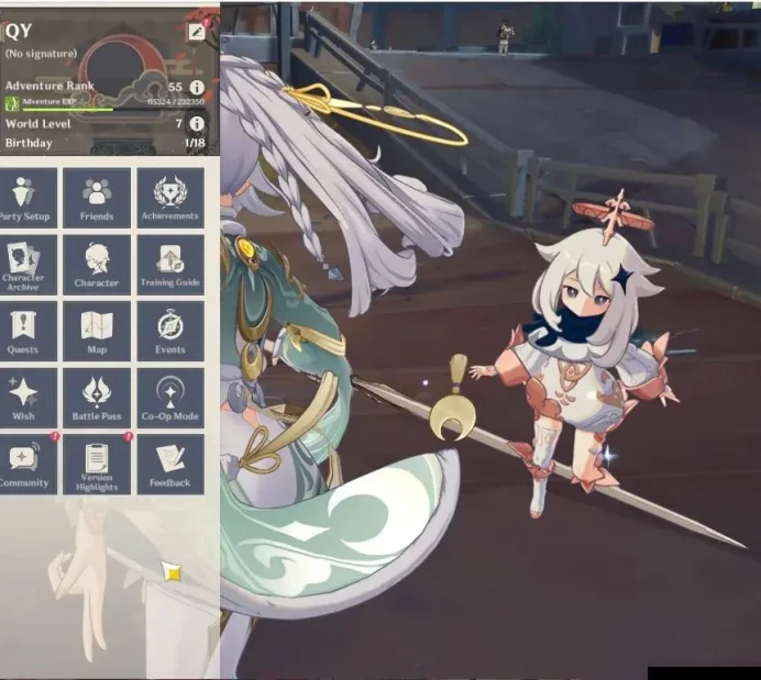 ASIA|AR 57|Zibai PremTeam|5 Limit+2(*5WeP)|Zibai,Linnea,Zhongli,Chiori,Wanderer|Mc Male|Take Mail|Check(GI6206)