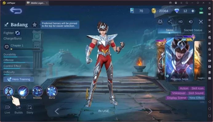 Global|Hero 87 Skin 150|Expert|Naruto Vale|Saint Seiya Badang|9th Fanny|Meowkin Hunter Lesley,Julian|More Check SS ML1887B