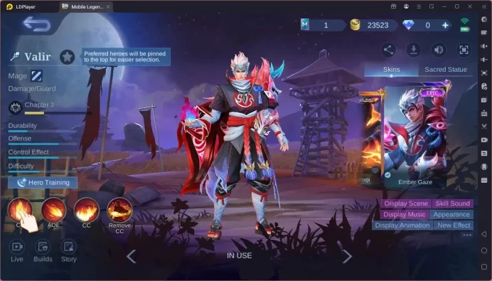 Global|Hero 80|Skin 133|Expert|CC Natalia|Lightborn Granger,Harith,Tigreal|Meowkin HunterJulian,Lesley|More Check SS ML1893B