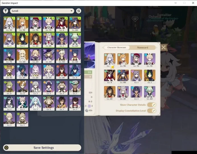 ASIA|AR 55|3 Limit+3(*5WeP)|Skirk+Sign,Ineffa,Chasca|Mc Female|Low Explore Map|Take Mail|Check(GI6398)