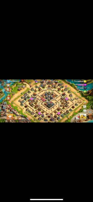 COC19 Townhall Level 17, 241 Level, Many skins, Heroes (92/94/66/70/42 )