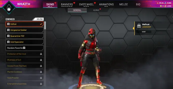 AP464 WRAITH HEIRLOOM 322 lvl 78 legs Ea app + Psn