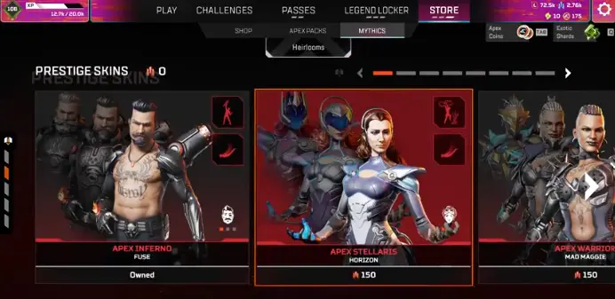 AP466 11 HEIRLOOMS 608 lvl 588 legs Ea app