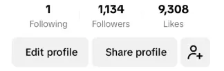 USA | 1.100+ Real Followers | 9k+ Real likes |30k+ Viral Views | Live Ready | Monetized Country | Beta| INSTANT DELIVERY