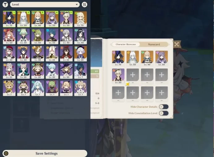 ASIA|AR41|2Limited+24(*4Character)|Clorinde,Zibai,Jean,Keqing,Qiqi|Reoni ON|1Skin|McFeMale|TakeMail|Check(GI6406)