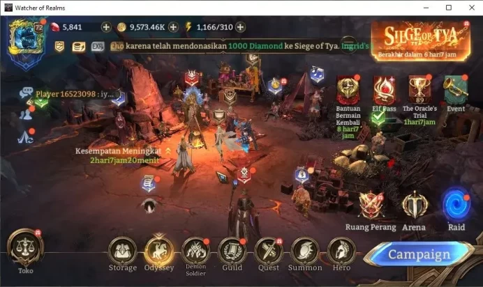 GLOBAL 60x|3M Power|5,8K Gems+46 RS|3 Lord[Aracha,Etc]|36 Legend[WukongA2,C Dracula,Kigiri,Valeriya,Etc]|Take Mail|(WOR1211)