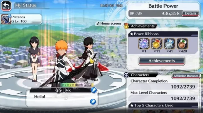 [GLOBAL]51K Orb|2 New Renewed Ichigo,10th Anniv[Rukia,Ichigo],TYBW25[Yachiru,Nemu],Duo Renewed,Etc|8K AccTic|Klab ID(BBS2653)