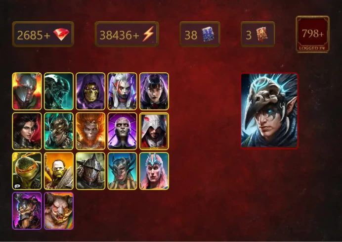[STARTER]Nais the Shadowthief+Odin+Richtoff the Bold+Xenomorph+Skeletor+Visix+Alice+Shamrock+Adelyn+38Epics