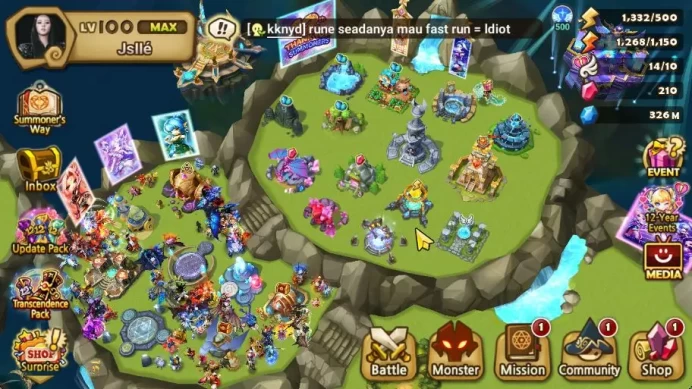 ASIA Lv 100|4 LD[Fermion,Gurkha,Shan,Pontos]+134 Total NB5[Leo,Ereshion,Shi Hou]+314 6*Monster|All Farm Solo R5|Hive|(SWR1220)