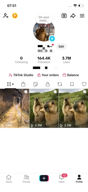 Blowout Sale!/160K Real Followers+3.7M Real Likes/ Tiktok Shop For Creator/ Live Stream/ Full Access