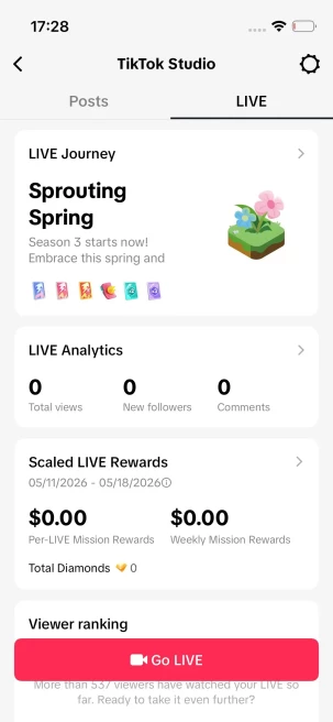 Blowout Sale!/160K Real Followers+3.7M Real Likes/ Tiktok Shop For Creator/ Live Stream/ Full Access