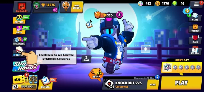 [Code A166] Level 98 / 14k Trophy + 41 Skins / Very Cheap