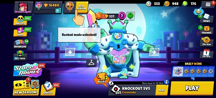 [Code A167] Level 92 / 16k Trophy + 21 Skins / Very Cheap