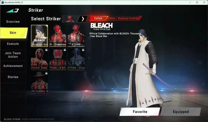 ASIA | BLEACH Byakuya | 7DS AK47,Kar98k,QBZ95 | AOT KAG-6 | 6 ULTRA STRIKER | BR Gold III|More Check SS BS828B