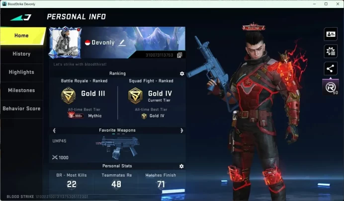 ASIA | EVA KATYA, TR VOLT | 2 EVA GUNS | 2 LMT GUNS | 14 ULTRA STRIKER | MYTHIC BR | L48|More Check SS BS830B