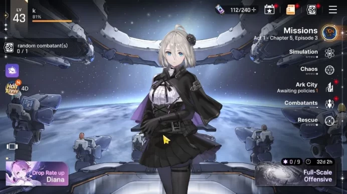 GLOBAL Lv43| 4 SSR [Diana, Narja, Luke M1,Rin M1] +10 SR [Mika M5, Lucas M5, Owen M2,Etc] |Log Stove|Check SS(CZN1830)