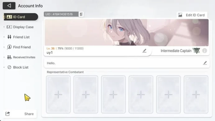 GLOBAL Lv36|4k CRY 6 SSR[NarjaM1,Chizuru,Hugo,MeiLin,Rin,Magna]+11 SR[MikaM6,SeleM3,etc]+1 SR Partner|Log Stove|Check SS|CZN1827