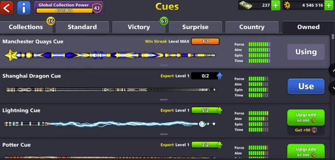 8BP4//WORK ON ANDROID,PC,IOS || 1 CUE MAX