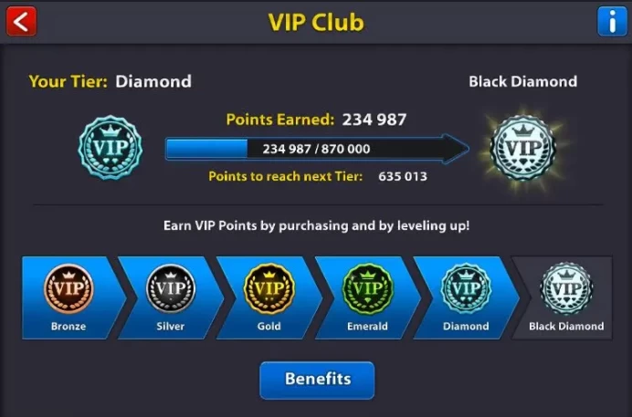 8BP5//LEVEL 216 COINS 161M4 CASH 134 LEGENDARY 20/20 16 CUE MAX DIAMOND
