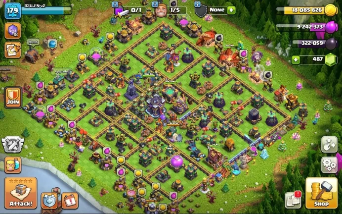 COC52 Town Hall Level 15