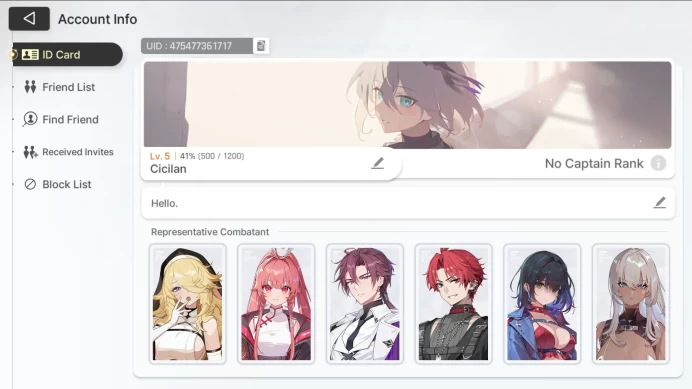 Global Verif|Lv05|Fresh Starter|3 SSR(Orlea,Mei Lin,Kayron)6SR(Lucas,Tressa)|1371 Cristal,17 Rescue Ancor|Log Google(CZN743)