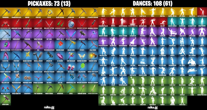 PC/PSN/XBOX 93 skins | OG STW | Black Knight | Sparkle Specialist | The Reaper | Blue Squire | Royale Knight | Floss LKK263