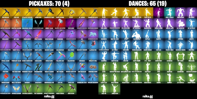 PC/XBOX  82 skins | OG STW | Black Knight | Sparkle Specialist | The Reaper | Blue Squire | Royale Knight | Floss	LKK268