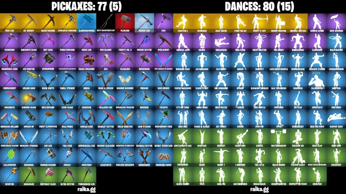 PC/PSN/XBOX 104 skins | IKONIK | The Reaper | Take The L | Jules | Glow | Elite Agent | Ghoul Trooper | Peely	LKK315