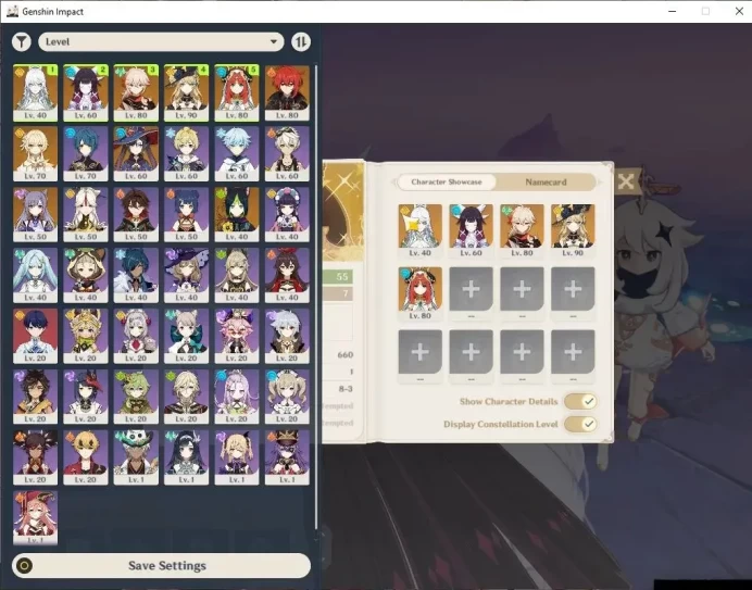 ASIA |AR 55|5 Limit+5(*5WeP)|(Columbina,Navia,Nilou)+Sign,Zibai,Kazuha,|Mc Female|Reuni On|TakeMail|(GI6415)