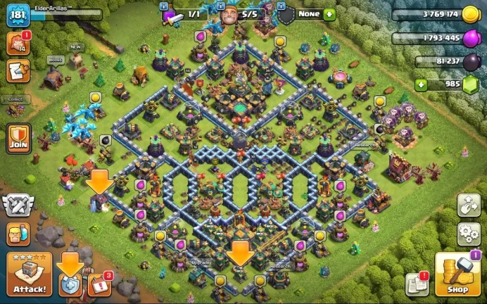 COC58 Town Hall Level 14