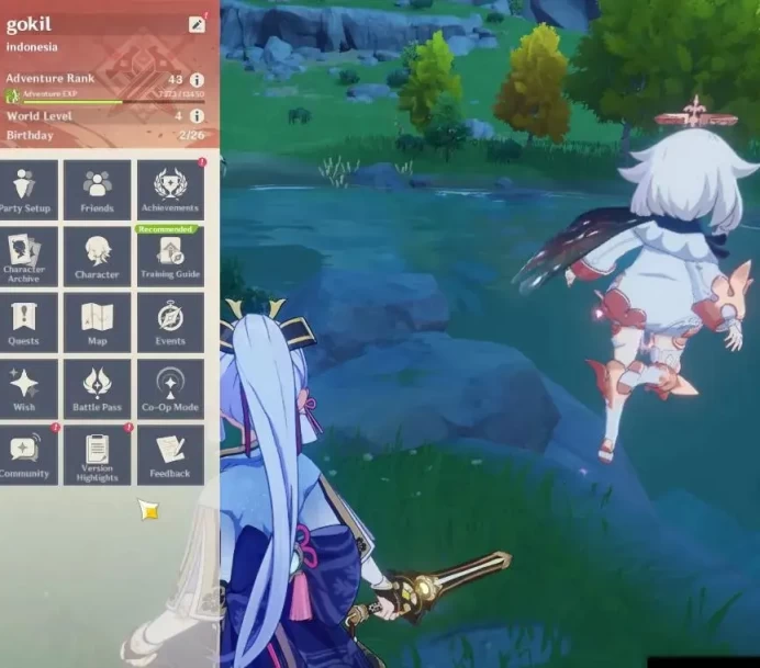 ASIA|AR 43|3 Limited+23(*4Character)|Lauma,Kazuha,Ayaka|Mc Female|Low Explore Map|TakeMail|Check(GI6412)