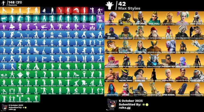 [PC/XBOX] 199 skins | Leviathan Axe | Merry Mint Axe | Jules | Aura | Candy Axe | Tony Stark | Surf Witch	LKK269