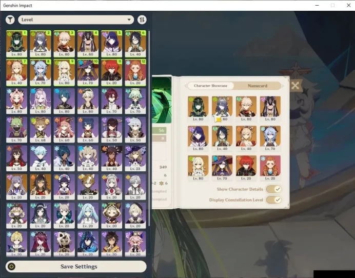ASIA|AR56|8 Limit+4(*5WeP)|Semi Prime Nefer|Lauma+Sign,Nefer,CynoC1,YoimiyaC1,Kazuha,Raiden,Ganyu,Xianyun|MCFemale|(GI6424)