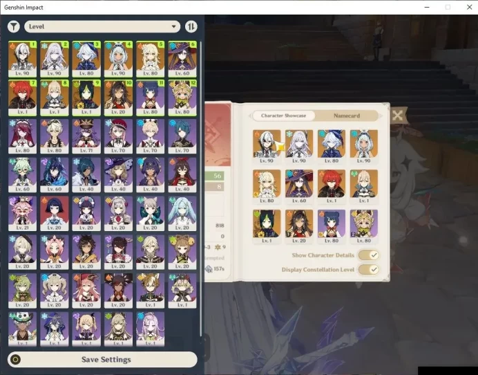 ASIA |AR 56|4 Limit+5(*5Wep)|[ArlecchinoC2,Furina]+Sign,Skirk,Mualani|Reuni ON|MC Female|(GI6426)