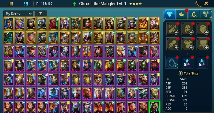 Starter acc with Gaspard : 91k energy / 59 mln coins / Drexthar, Errol, Cillian 2x, Arix, Ninja + 20 Login Legendaries / Sabitha