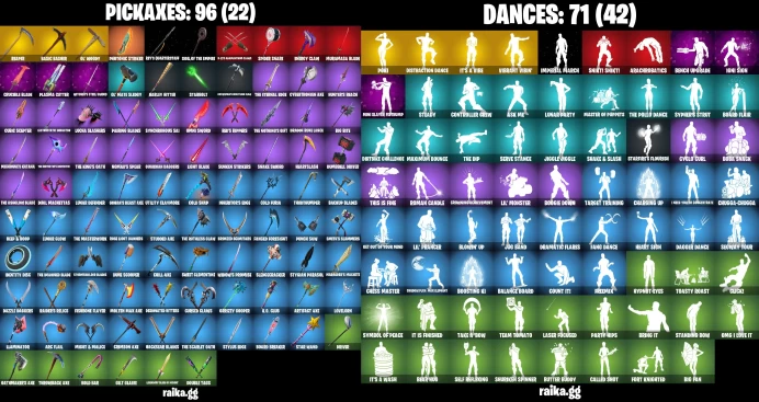 [PC/PSN/XBOX] 118 skins | Polo Prodigy | Siren | Beach Jules | Harley Hitter | Star Wand | Ezio Auditore	LKK479