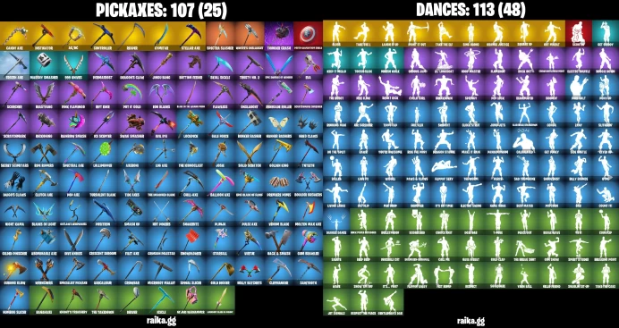  PC/XBOX 132 skins | Black Knight | Galaxy | Sparkle Specialist | The Reaper | Blue Squire | Royale Knight	LKK480