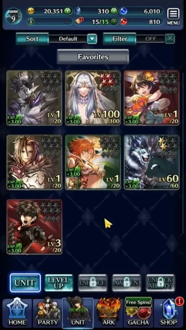 GLOBAL|Rank 9|Top Tier Unit [Demon Lord Judecca-Samekh,G Lilaha,New Year Maihime Kynei,Etc]|7 SSR Ark|Code Only(LC1243)