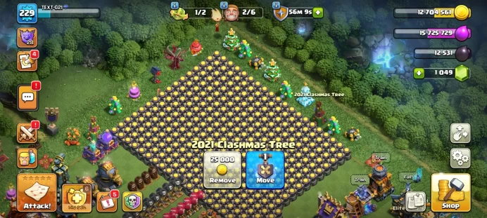 COC27//17 TH + WALLS 18 LVL HEROES 92:94:70:70:43:10 RESOURCES + M ITEMS PUMPED GEAR