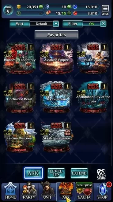 GLOBAL|Rank 9|Top Tier Unit [DL Judecca-Samekh,Kyle Pale Flame,Godlyfair DK Degrogue,G Lilaha,Etc]|8 SSR Ark|Code Only|LC1249