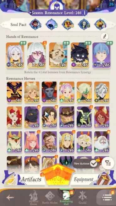 GLOBAL|2 Collab [Frieren,Himmel]|28 Epic [Aurora(Free 13 Ascend),Etc]|104K DM|SC 30|RL 90|EL 112|IL 862|Take Email|AFK773