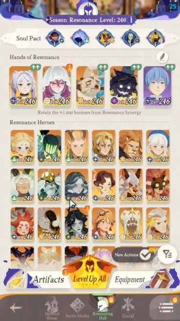 GLOBAL|2 Collab [Frieren,Himmel]|28 Epic [Aurora(Free 13 Ascend),Etc]|104K DM|SC 30|RL 90|EL 112|IL 862|Take Email|AFK773