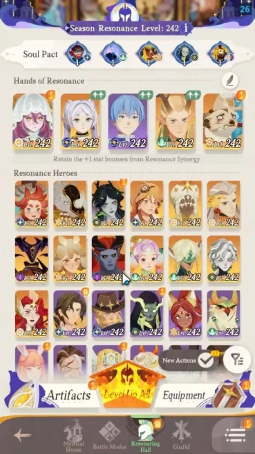 GLOBAL|2 Collab[Frieren,Himmel]|28 Epic [Aurora,Eironn,Smooky]|108K DM|SC 30|RL 94|EL 111|IL 850|Take Email|AFK776