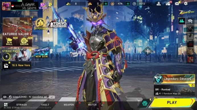 ASIA|ETERNAL[Ethan-Odashadow]|Collab BLEACH Byakuya+7DS[Kar98]|ULTRA[VAL,SCAR,AUG,etc]|20 Legendary|CheckSS|NetEase|BLS4428