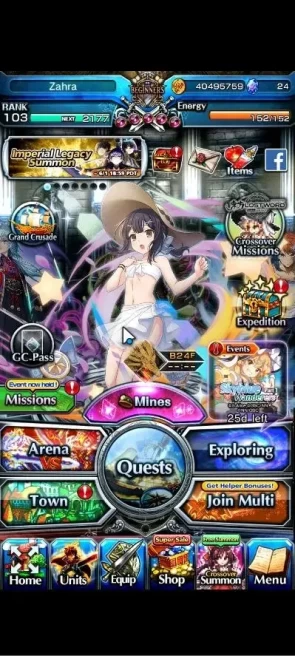 Global|Rank 103|1 Sp Art|25 Ascend+11 TW|[Inumuta,3x Emiya,Shadow,Chloe,2x Fen,LM Isliid,Etc]+TW,S Miyu,Hazuki|Lpot 705|(GS2540)