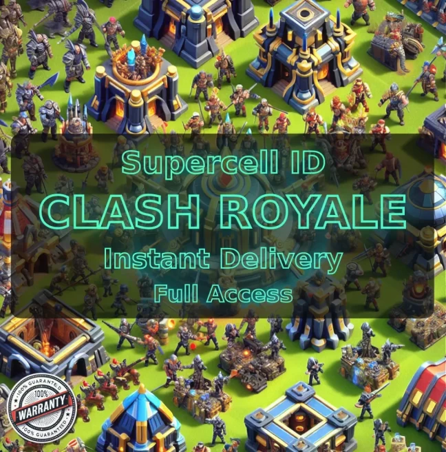 KT 14 LEVEL 53+Trophies:8015+11 Evolution+119 Cards+4 Cards (MAX) + 22 Cards (14LVL)+5 Tower Skins+68 Emotes+48K Gold+2231 Gems+IOS #LOT-137952